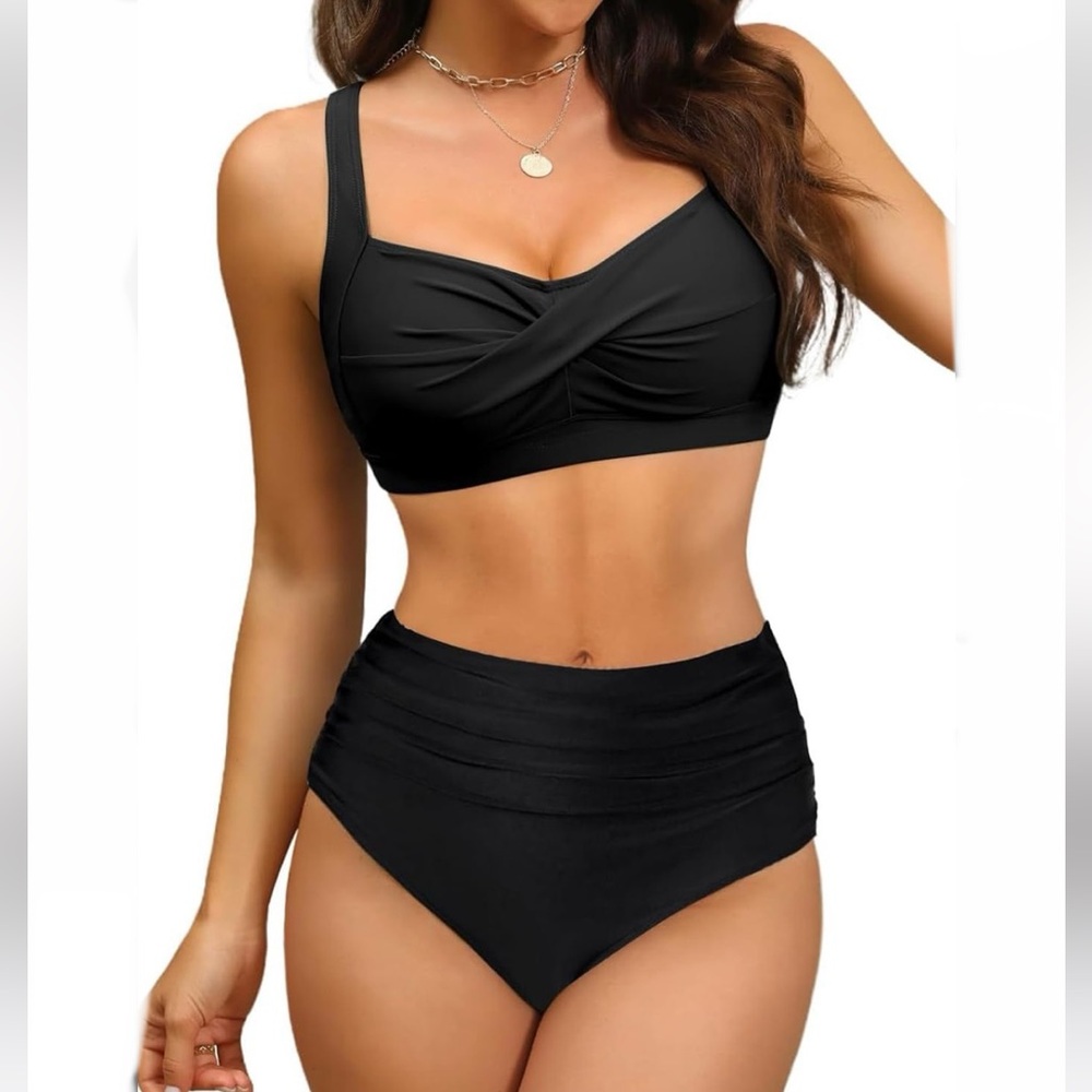 Amy Babe Women's High Waisted Bikini